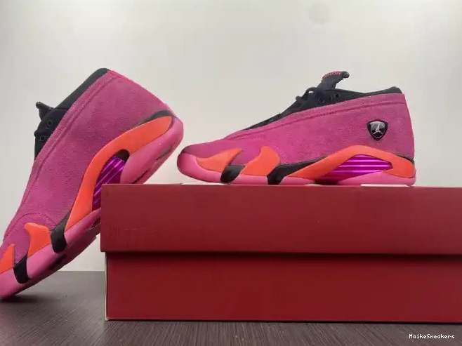 MaikeSneakers Retro 14 Jordan (W) Low Shocking DH4121-600 Pink 0528